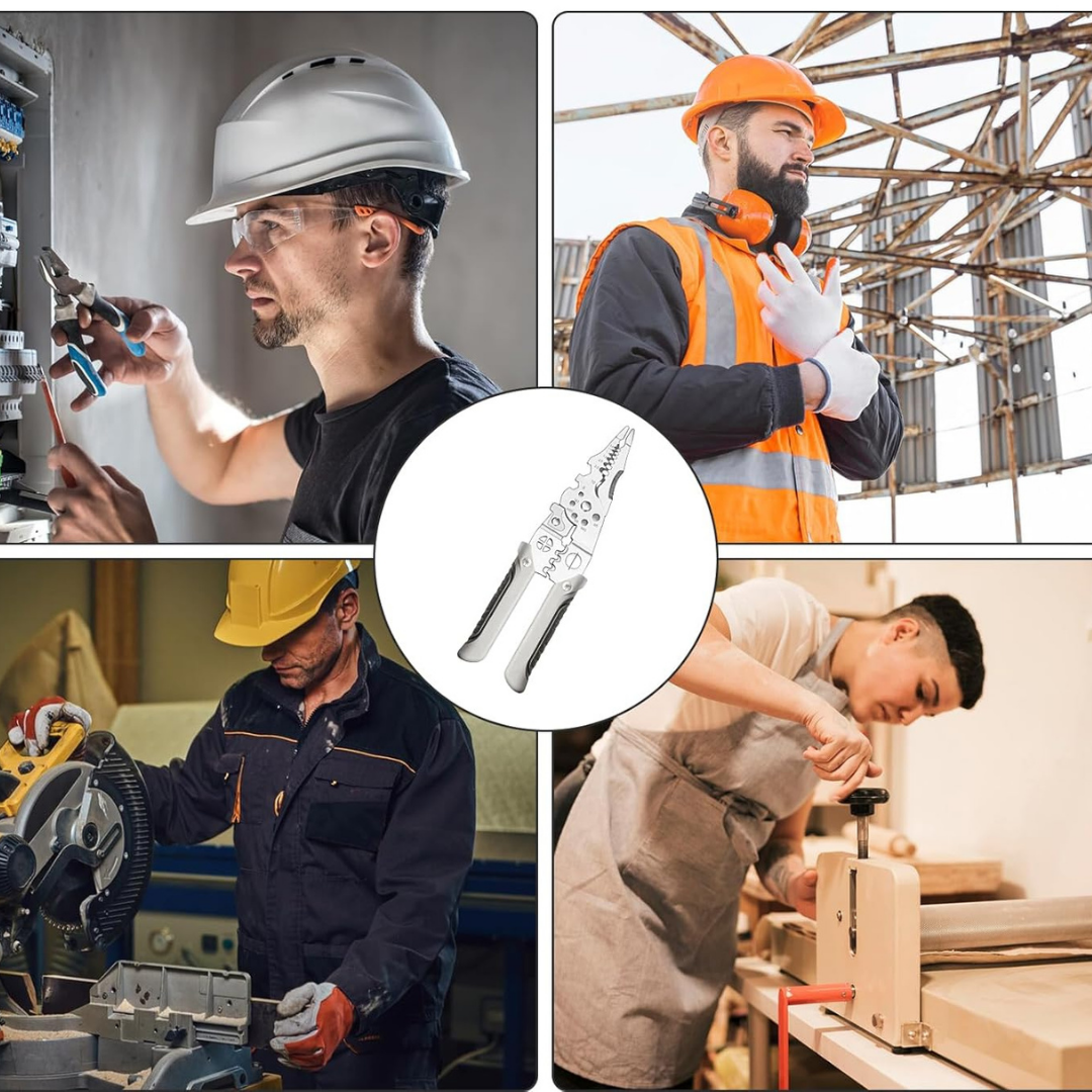 أداة تجريد الأسلاك متعددة الوظائف  9 في 1