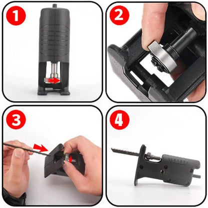 محول مثقاب كهربائي إلى منشار كهربائي