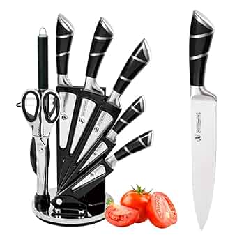 سكاكين شيف احترافية - 9 قطع