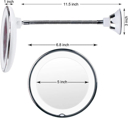 المرءاة المكبرة X10